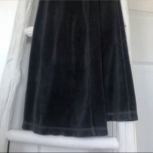 Gray Velour Juicy Tracksuit Pants